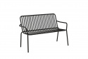 Cappuccino bænk/sofa - sort