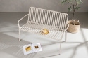 Cappuccino bænk/sofa - beige
