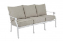 Arras 3-personers sofa - hvid/sand pude