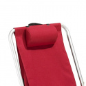 ROXY Udendørsstol med køletaske/mobillomme - rød