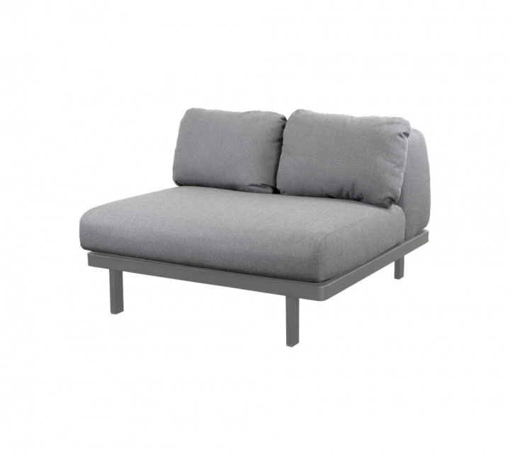 Space enkelt modul - light grey i gruppen Udendørs møbler / Loungemøbler / Loungemoduler hos Sommarboden i Höllviken AB (6440AITL)
