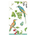 Jeweled Birds servietter, 15-pak