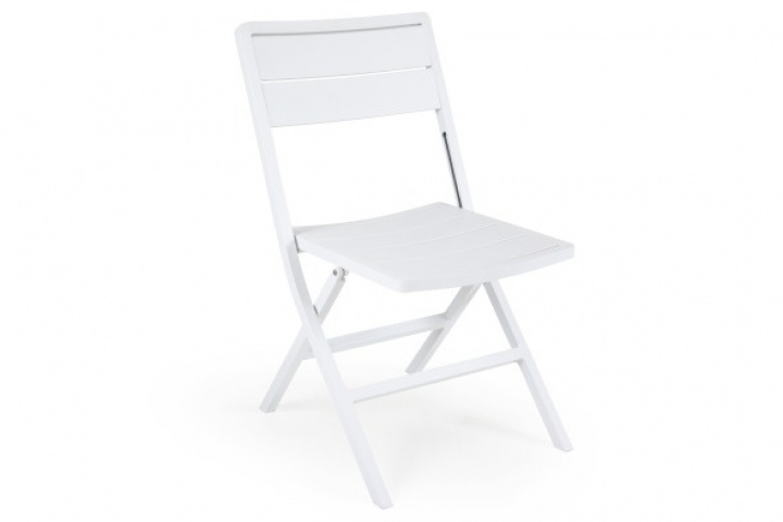 Wilkie klapstol - hvid i gruppen Udendørs møbler / Materiale / Aluminiummøbler hos Sommarboden i Höllviken AB (6901-05)
