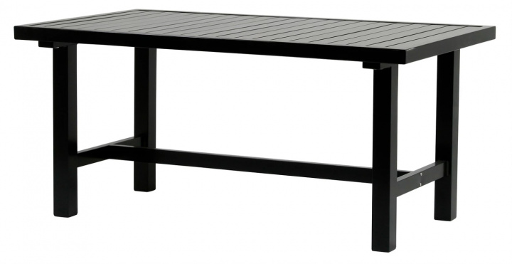 Bord aluminium - 142x80 cm - sort i gruppen Udendørs møbler / Materiale / Aluminiummøbler / Bord - Aluminiummøbler hos Sommarboden i Höllviken AB (7062-FF)