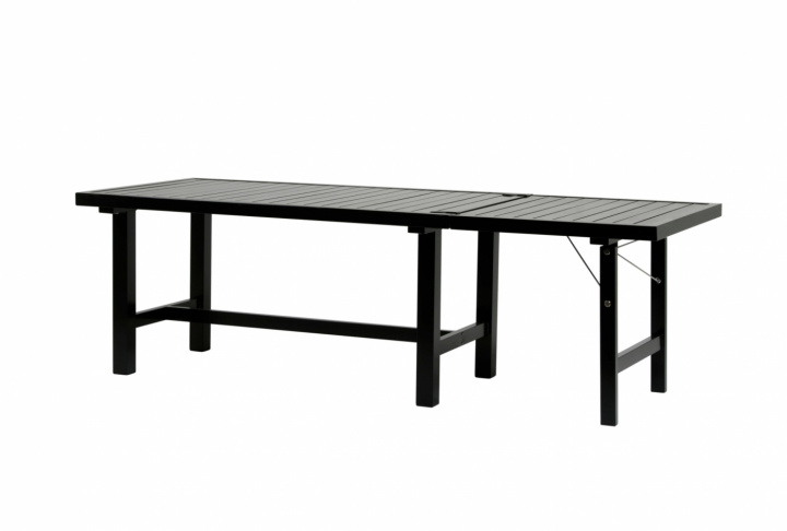 Tilføjelsesskive til aluminiumsbord 122 - sort i gruppen Udendørs møbler / Bord / Spisebord hos Sommarboden i Höllviken AB (7068-FF)