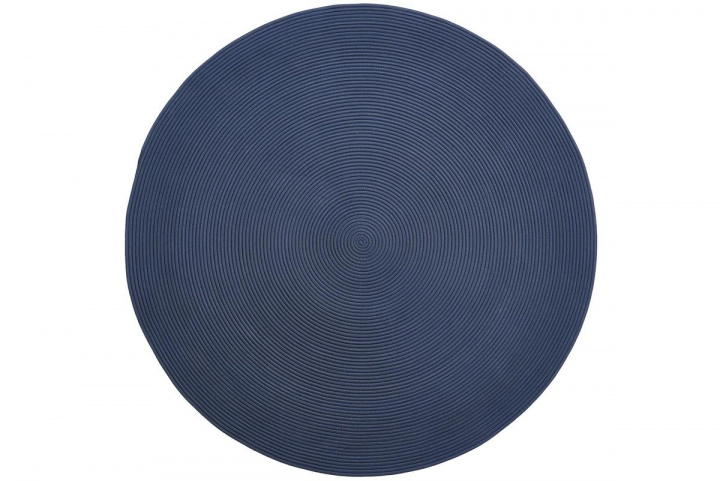 Infinity udendørs tæppe Ø 200 cm - blå i gruppen Udendørs møbler / Tilbehør ude / Outdoor tæpper hos Sommarboden i Höllviken AB (73200Y177)