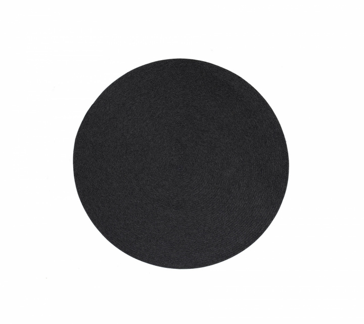 Circle matta Ø 140 cm - dark grey i gruppen Udendørs møbler / Tilbehør ude / Outdoor tæpper hos Sommarboden i Höllviken AB (74140RODG)
