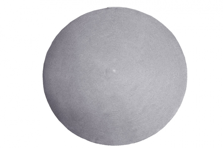 Circle matta Ø 200 cm - light grey i gruppen Udendørs møbler / Tilbehør ude / Outdoor tæpper hos Sommarboden i Höllviken AB (74200ROLG)