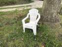 Selva høj stol, 1 stk - hvid