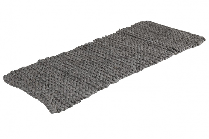 Pego tæppe 115x35 cm - grå i gruppen Indretning / Tekstiler / Puder og tæpper hos Sommarboden i Höllviken AB (7469-7)