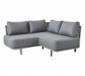 Moments sofa hjørnemodul - grey