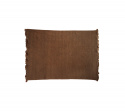 Knit tæppe 240x170 cm - umber brown