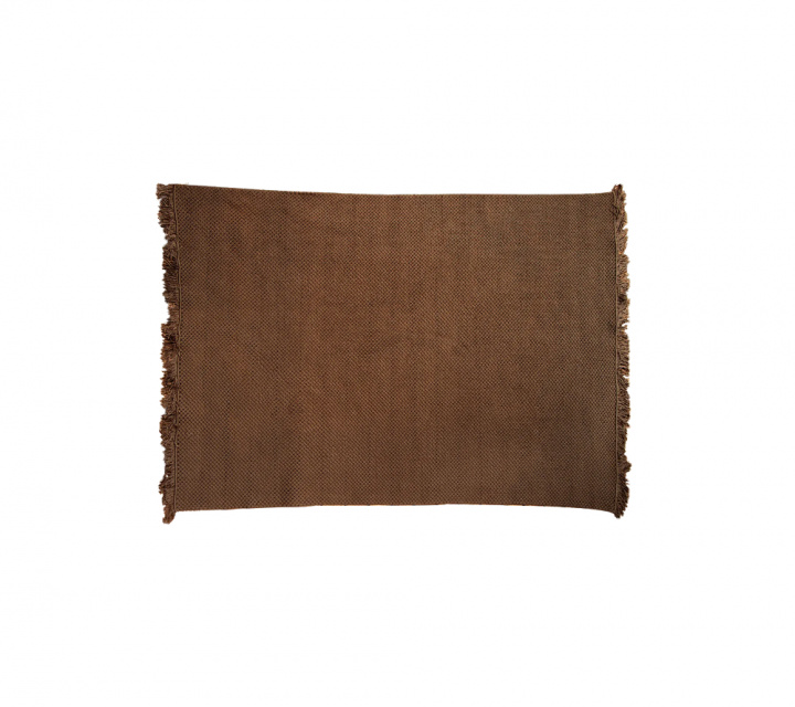 Knit tæppe 240x170 cm - umber brown i gruppen Udendørs møbler / Tilbehør ude / Outdoor tæpper hos Sommarboden i Höllviken AB (79240X170Y91)