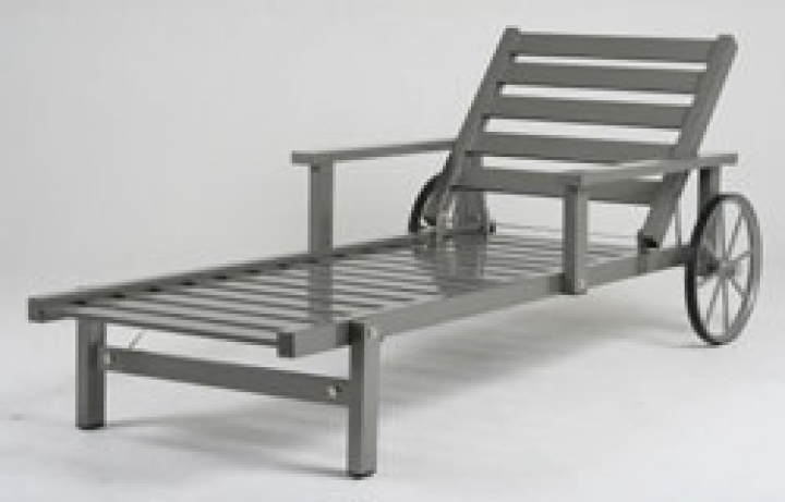 Liggvogn aluminium grå i gruppen Udendørs møbler / Materiale / Aluminiummøbler / Andet - Aluminiummøbler hos Sommarboden i Höllviken AB (8031-FF)