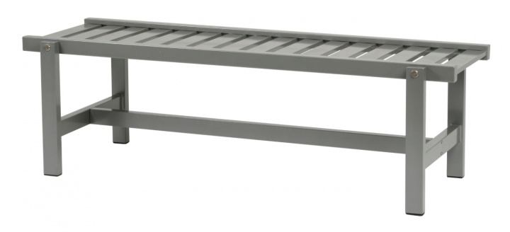 Bænk aluminium - grå i gruppen Udendørs møbler / Materiale / Aluminiummøbler / Andet - Aluminiummøbler hos Sommarboden i Höllviken AB (8045-FF)