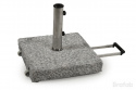 Mito parasolfod 50 kg - grå grov granit