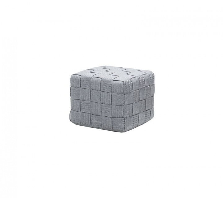 Cube fotpall - light grey i gruppen Udendørs møbler / Slap af / Puffar og saccosække hos Sommarboden i Höllviken AB (8340ROLG)