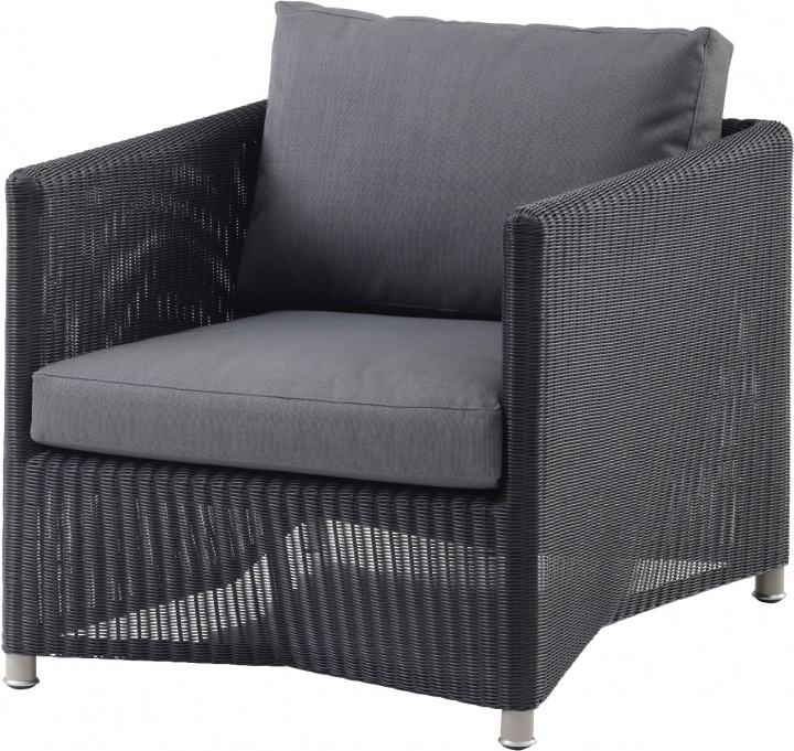 Ømond loungefåtölj - graphite ram i gruppen Udendørs møbler / Materiale / Andet materiale / Textilene hos Sommarboden i Höllviken AB (8402LGSG)