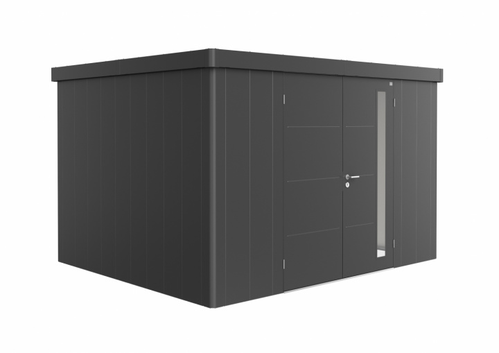 Neo haveskur 3D - metallic mørkegrå i gruppen Hyndor / Opbevaringskasser & Opbevaringsbokse hos Sommarboden i Höllviken AB (86051-bh)