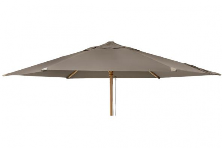 Reggio træ parasol 3m - taupe i gruppen Udendørs møbler / Solbeskyttelse / Parasoller hos Sommarboden i Höllviken AB (8845F-25)