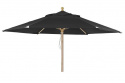 Reggio træ parasol 3m - sort