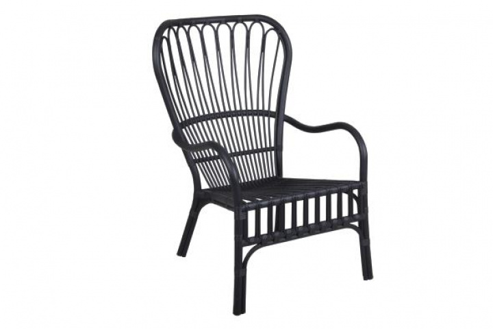 Waltz lænestol - sort i gruppen Udendørs møbler / Stole & Havestole / Stole med armlæn hos Sommarboden i Höllviken AB (8881-8)
