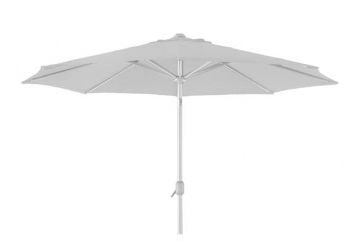 Andria parasol vipperbar Ø 3 - hvid/hvid i gruppen Udendørs møbler / Solbeskyttelse / Parasoller hos Sommarboden i Höllviken AB (8901-5-5)