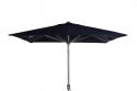 Andria parasol vipperbar 2,5x2,5 - sølv/blå