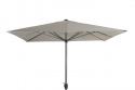Andria parasol vipperbar 2,5x2,5 - sølv/beige