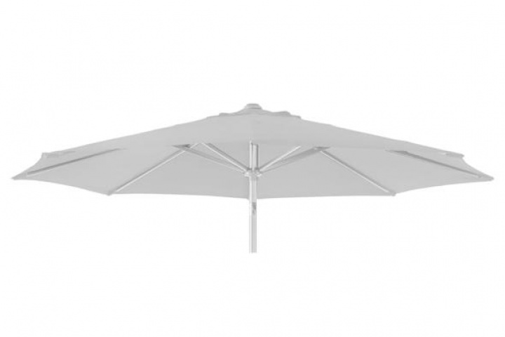 Andria parasol vipperbar Ø 2,5 m - hvid/hvid i gruppen Udendørs møbler / Solbeskyttelse / Parasoller hos Sommarboden i Höllviken AB (8903-5-5)