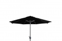 Andria parasol tiltbar Ø 2.5 - sølv/sort