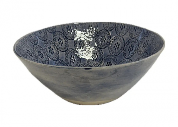 Pudding skål Ø 15 cm - dark blue i gruppen Indretning / Køkken & Dækning / Fedt, tallerkener & skåle hos Sommarboden i Höllviken AB (90010019-WW)