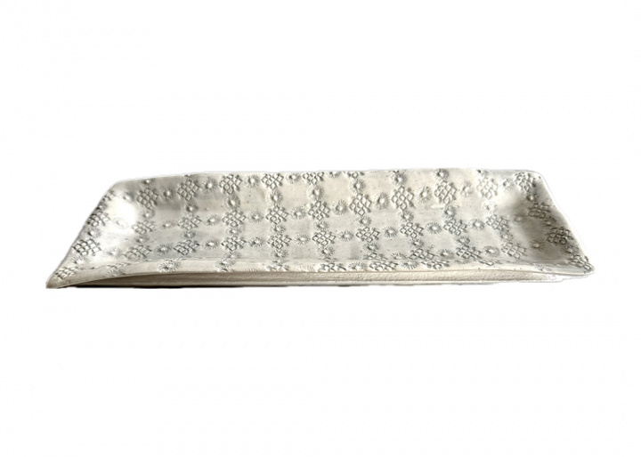 Sushi fad 27 x 9 cm - warm grey i gruppen Indretning / Køkken & Dækning / Fedt, tallerkener & skåle hos Sommarboden i Höllviken AB (90010077-WW)
