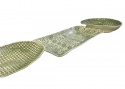 Serveringsfad 52 x 28 cm - dark green