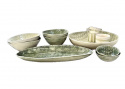 Bamboo fad 43 x 17 cm - dark green