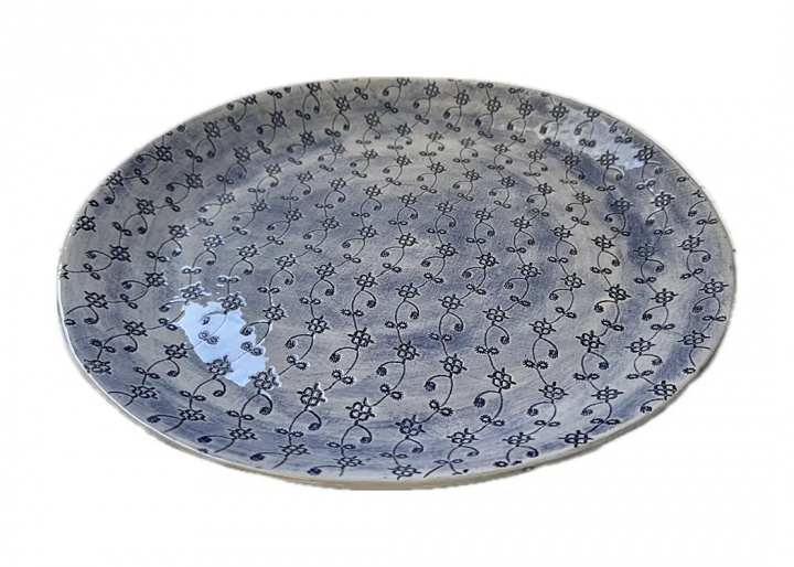 Kagefad Ø 36 cm - dark blue i gruppen Indretning / Køkken & Dækning / Fedt, tallerkener & skåle hos Sommarboden i Höllviken AB (90010597-WW)