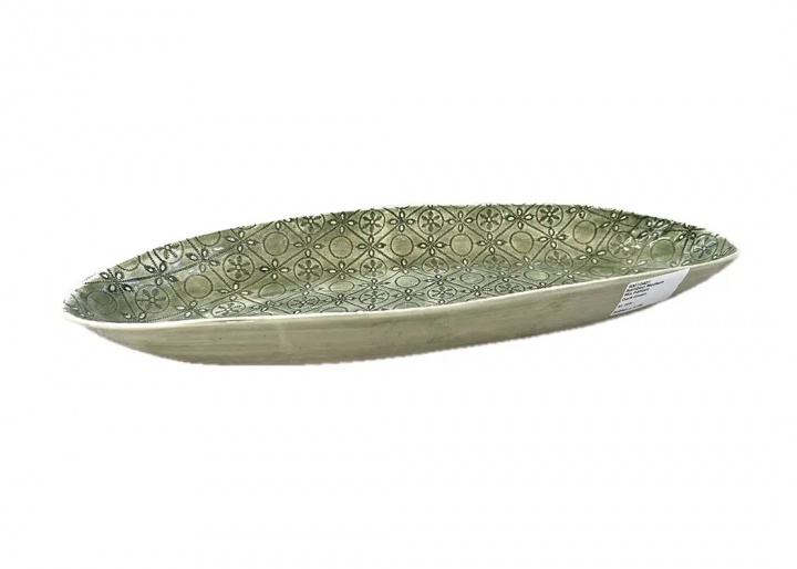 Bamboo fad 43 x 17 cm - warm grey i gruppen Indretning / Køkken & Dækning / Fedt, tallerkener & skåle hos Sommarboden i Höllviken AB (90010724-WW)