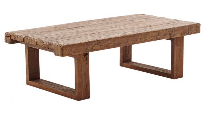 Alexander sofabord 130x66 cm - gammel teak i gruppen Udendørs møbler / Materiale / Teakmøbler / Bord - Teakmøbler hos Sommarboden i Höllviken AB (9465D)
