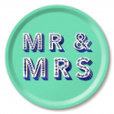 Mr & Mrs bakke Ø 31 cm - grøn