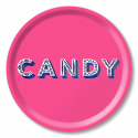 Candy bakke Ø 31 cm - lys pink