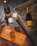 Champagnebakke 32x15 cm - Satsuma Orange
