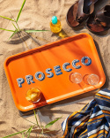 Prosecco bakke 53x32 cm - satsuma orange