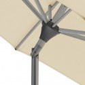 Alu -twist parasol Ø3.3 m - flere farver