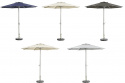 Abriola parasol Ø 2,7 m - flere farver