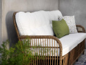 Anemon sofagruppe, byg selv - naturlig/råhvid pude