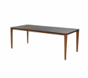 Aspect spisebord 210x100 H74 cm - teak/flere bordplader