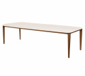 Aspect spisebord 280x100 H74 cm - teak/flere bordsplade
