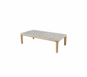 Aspect sofabord 120x60 H31 cm - teak/flere bordsplade