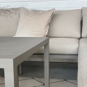 Lenny hjørnesofa ekskl. sofabord - khaki/beige