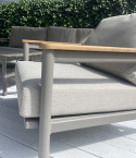 Somerset sofagruppe, inkl. bord - khaki